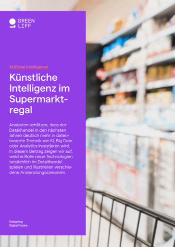 Im Supermarkt der Zukunft werden intelligente Regale und Einkaufswagen ein fester Bestandteil sein.