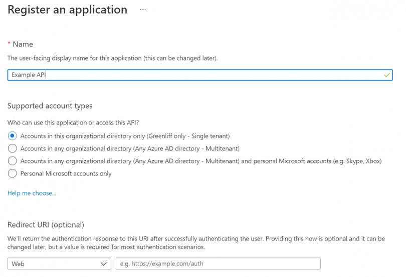 Register API 1